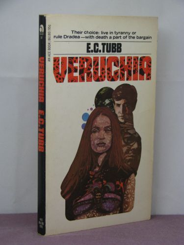 1st, signed, Dumarest 8 Veruchia by E C Tubb (1973)  