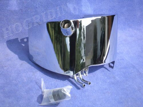 HARLEY DAVIDSON SOFTAIL FLST CHROME WRAP HORSESHOE OIL TANK 62498 89A 