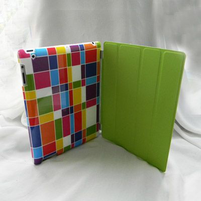 Clear Hard Case Skin Work With Smart Cover For iPad 2  