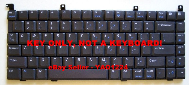  keyboards as shown in the above picture. The keys fit the keyboards 