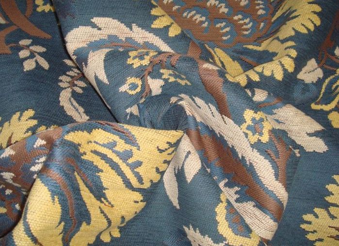 5yds Country French Sunflower Heavy Needlepoint Fabric  