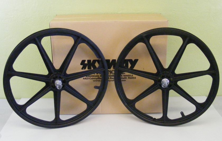   Mag Wheels Black NEW We are offering two wheels as shown (one front