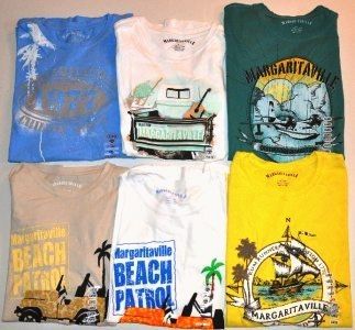 JIMMY BUFFET Margaritaville Mens Cotton T Shirts M XXL  