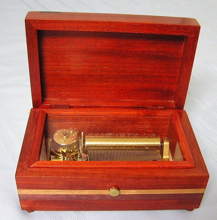 Music Box Maker Original Reuge 3 song 50 note Dark Eyes Waltz of 