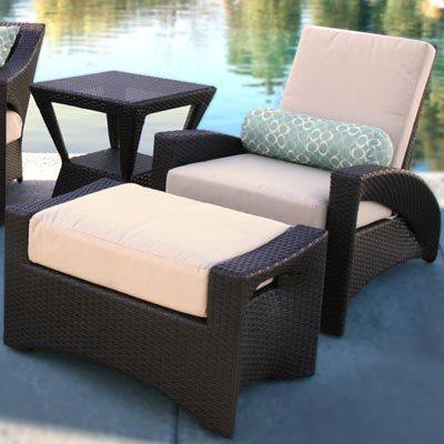 OUTDOOR WICKER PATIO FURNITURE 6 PCS DEEP SEATING SET SUNBRELLA FABRIC 