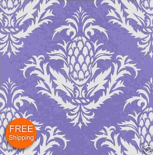 Damask Pinapple   Large stencil pattern painting 0117A  