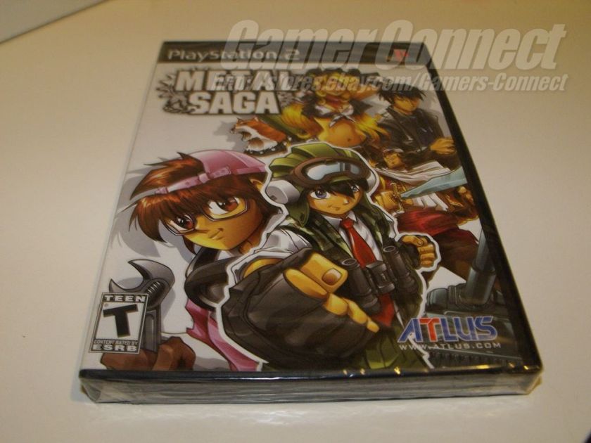 Metal Saga Brand New Factory Sealed Playstation 2 PS2  