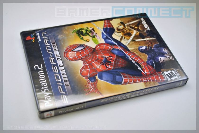 Spiderman Friend or Foe Playstation 2 PS2 BRAND NEW  