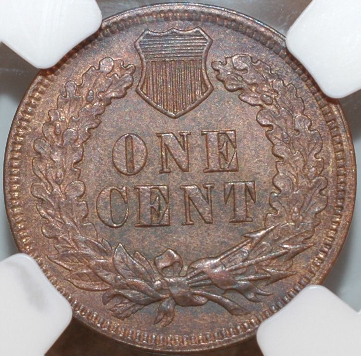 1877 Indian Head Cent NGC PROOF DETAILS  