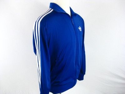   Originals Mens 2XL Firebird Soccer Track Top Jacket Royal Blue White