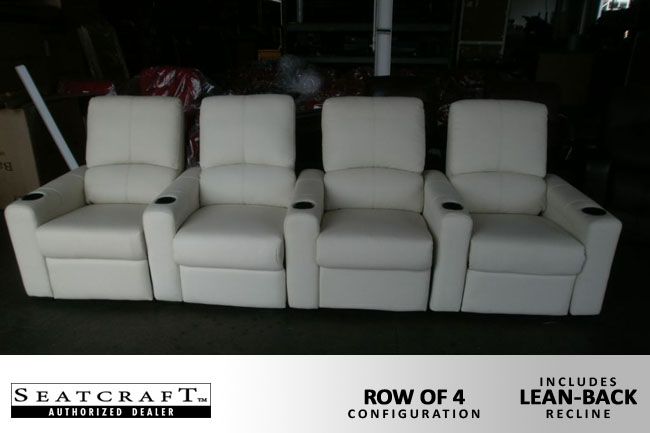 row of 4 curved row straight row sectionals other