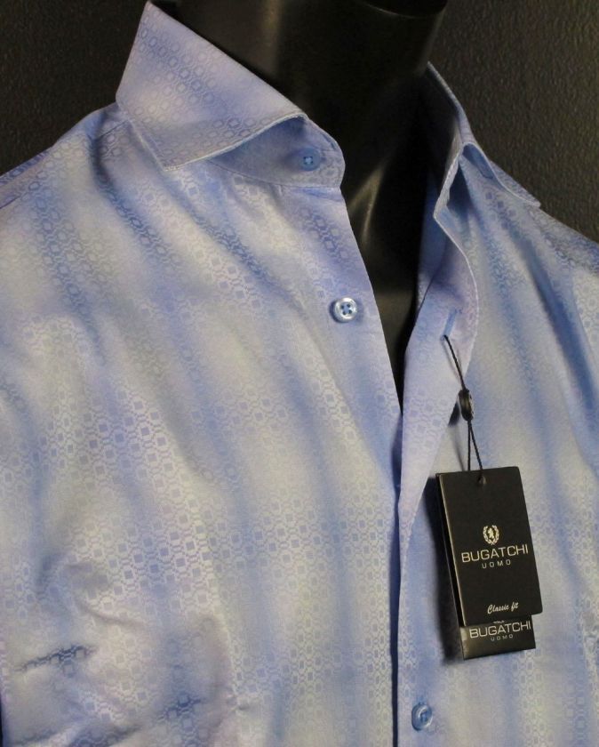   Woven Button up LS3148D29 SKY BLUE Classic Fit Sport Shirt  