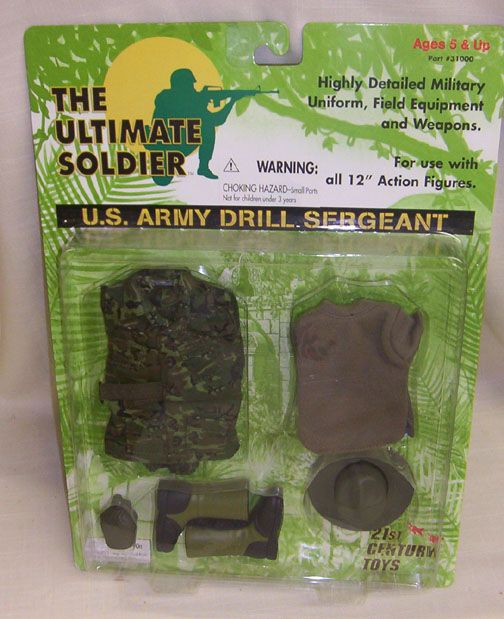 21 Century Toys The Ultimate Soldier highly detailed military uniform 