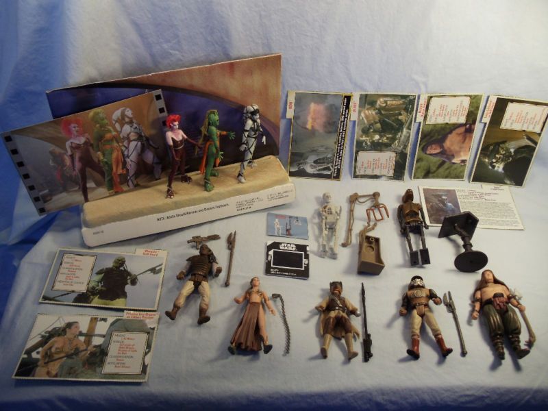 STAR WARS Jabbas Dancers & 7 POTF2 Loose Figures  