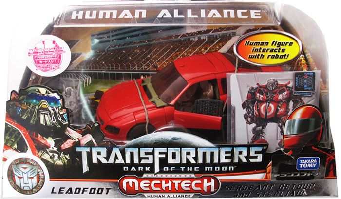 TRANSFORMERS TAKARA TOMY DOTM HUMAN ALLIANCE LEADFOOT JAPAN VERSION 