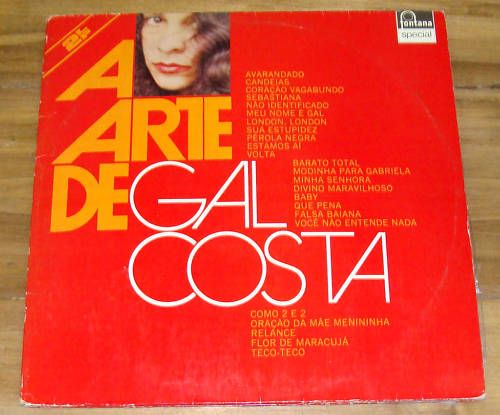 GAL COSTA A ARTE DE BRAZIL tropicalia NM NM X2 LPS  