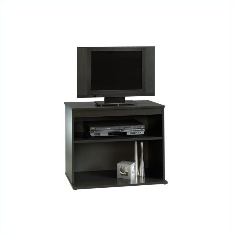 Sauder Beginnings Black TV Stand 042666606431  