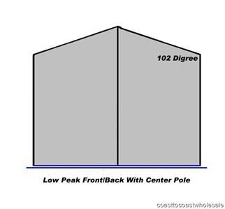 20x40 + Canopy Car + Tent Fittings (connectors) Only  