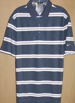 Nike Golf Dri Fit Bold Stripe s/s polo XL(409)  