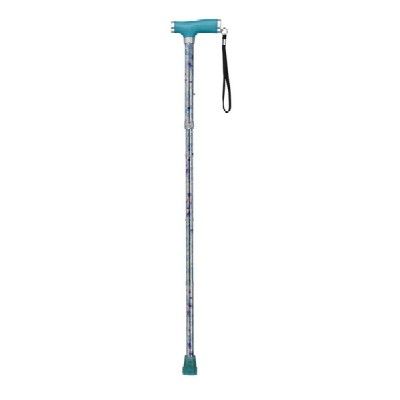 DRIVE RTL10304BTY Adjustable T Handle Folding Walking Cane Stick 