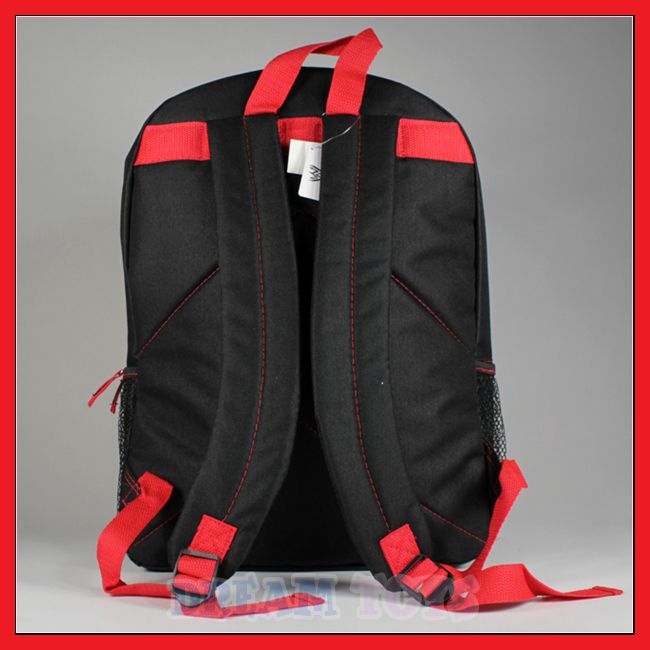 16 WWE Wrestling Backpack  Smack Down/ Raw/ Boys / Bag  